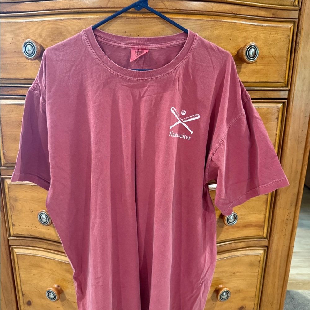 Comfort Colors Nantucket Maroon Tee